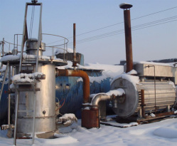 滄田重工 經濟型熱煤氣 瀝青導熱油設備