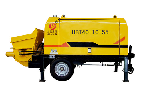 三民重科HBT40-10-55型细石混凝土泵高清图 - 外观