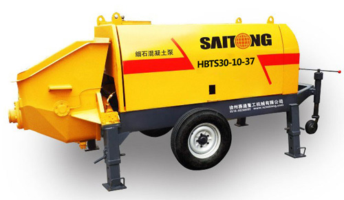 赛通重工HBTS30-10-37(经济型)细石拖泵高清图 - 外观
