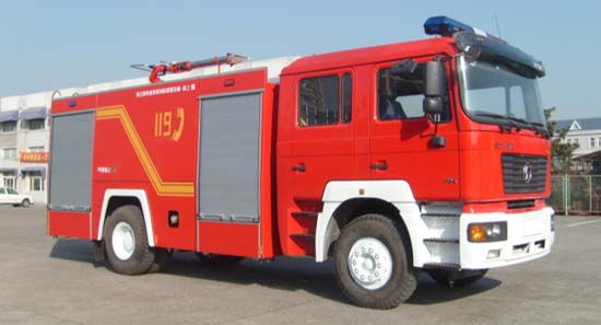 海伦哲SGX5190GXFPM80SX泡沫消防车