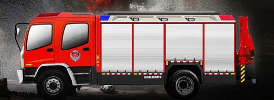 海倫哲JY75搶險救援消防車