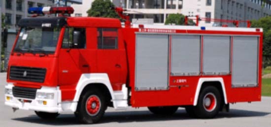 海倫哲 SGX5160TXFHX40化學洗消 消防車