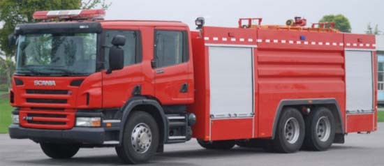 海倫哲 SGX5240GXFSG100 消防車