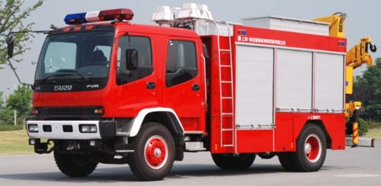 海倫哲SGX5121TXFJY80搶險救援消防車
