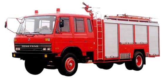 海伦哲东风SGX5140GXFHJ45DY化学救援消防车
