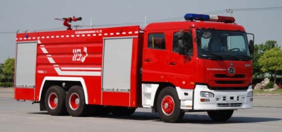 海倫哲SGX5310GXFPM150DND泡沫消防車