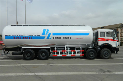 内蒙古北方重工ND13105D47J型散装水泥运输车参数