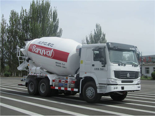 巴里巴BZ5255GJB（重汽12 m3）搅拌运输车