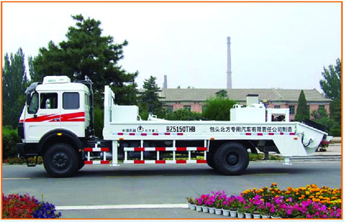内蒙古北方重工ND1160W241EJ型单动力车载泵