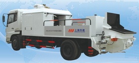 上海华建 HDJ5120THBDF型 混凝土车载泵