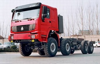 濟南重汽HOWO 8×8全驅牽引車高清圖 - 外觀