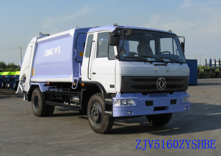 青岛中集环卫 ZJV5100ZYSHBE型 8-10立方 压缩式垃圾车
