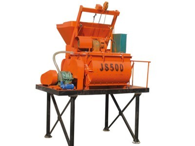 立傑JS500雙臥軸攪拌機參數