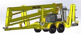 東邁重工 TW22/TW37型 拖車(chē)輪式
