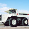 内蒙古北方股份TR100岩斗型矿用自卸车