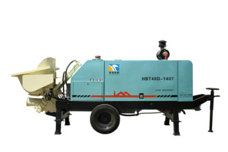 英特HBT40D-1407小型拖泵高清图 - 外观