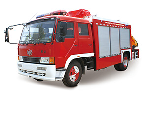 山推JY60搶險救援消防車高清圖 - 外觀