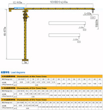 恒天九五QTZ5710平頭塔式起重機高清圖 - 外觀