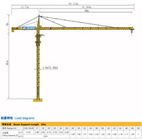 恒天九五QTZ5010塔式起重机高清图 - 外观
