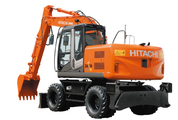 原裝日立 ZX140W-3 輪式挖掘機(jī)