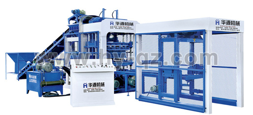 華源機械 QT8-15 全自動混凝土液壓砌塊成型機