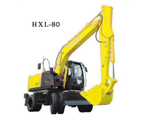 華鑫HXL-80(360度輪式挖掘機)參數