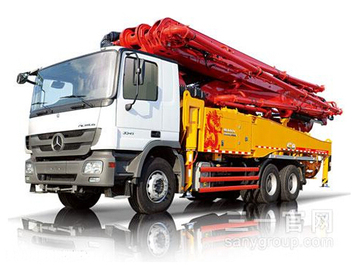 三一重工SY5282THB 380C-838米C8系列混凝土泵車高清圖 - 外觀