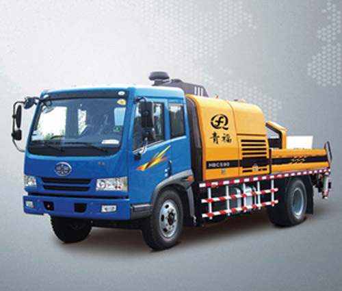 青福HBCS90車載式混凝土輸送泵高清圖 - 外觀