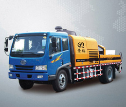 青福HBCS90车载式混凝土输送泵高清图 - 外观