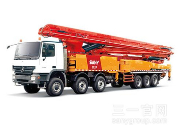 三一重工SY5631THB 720C-8混凝土輸送泵車高清圖 - 外觀