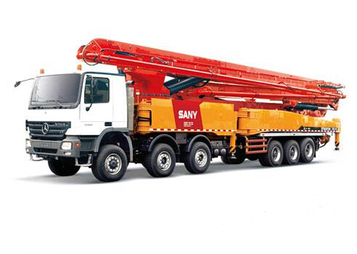 三一重工SY5631THB 72(6)72米C8系列混凝土泵車高清圖 - 外觀