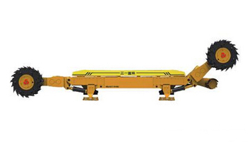 三一重工MG500/1240-WD1500系列采煤機高清圖 - 外觀