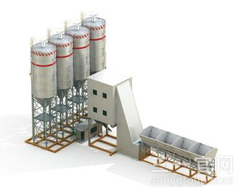 三一重工HZS60C8骨料輸送提升機系列高清圖 - 外觀