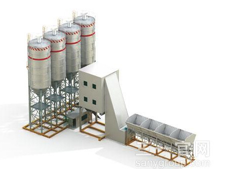 三一重工HZS90TC8骨料输送提升机系列