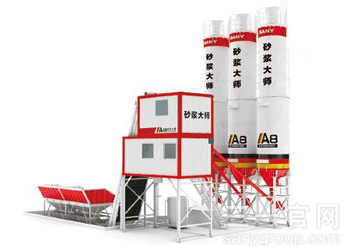 三一重工SZS1000A濕拌砂漿攪拌站高清圖 - 外觀