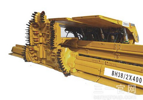 三一重工BH42/2×1000刨煤機高清圖 - 外觀