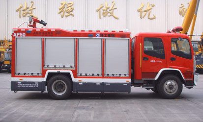 徐工AP50A類泡沫消防車高清圖 - 外觀