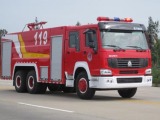 廈工楚勝泡沫消防車-ZZ1256M4646C-11500Kg高清圖 - 外觀