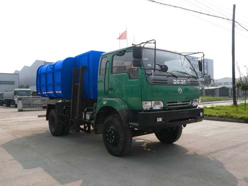 楚飛東風勁諾（6.0噸）掛桶式（自裝卸式）垃圾車參數