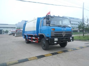 楚飞东风153（7.0吨）压缩式垃圾车高清图 - 外观