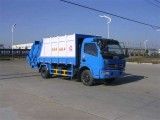 楚飛東風多利卡(2.0噸）壓縮式垃圾車高清圖 - 外觀