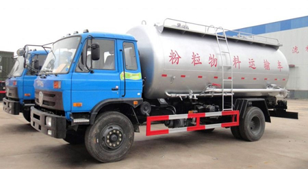 湖北合力神狐牌HLQ5161GFL粉粒物料运输车