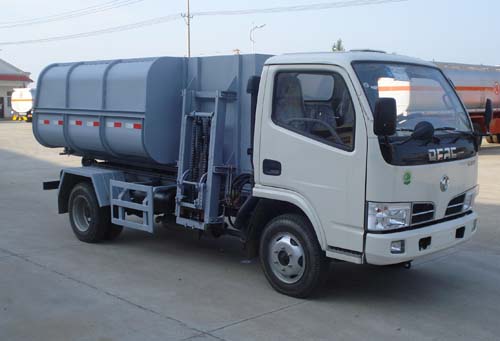 楚飛東風小霸王（2.8噸）自裝卸式垃圾車高清圖 - 外觀