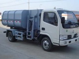 楚飛東風小霸王（2.8噸）自裝卸式垃圾車高清圖 - 外觀