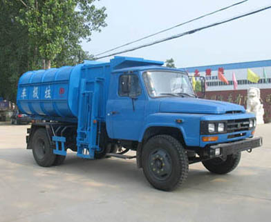 楚飛東風尖頭(4.8噸）自裝卸式垃圾車高清圖 - 外觀