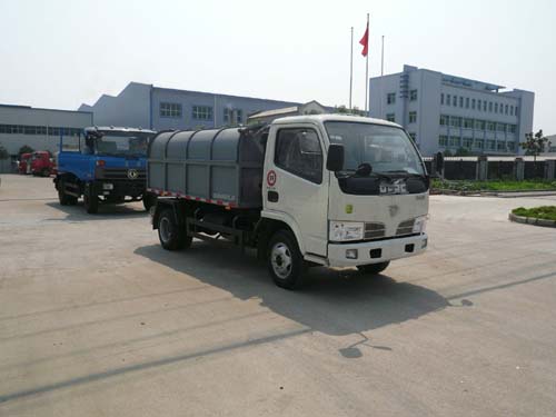 楚飛東風小霸王(3.0噸）密封式垃圾車高清圖 - 外觀