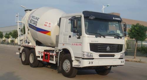 湖北合力神狐牌HLQ5252GJBZ4混凝土搅拌运输车