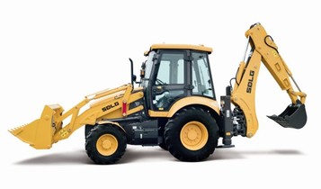 山東臨工B877挖掘裝載機高清圖 - 外觀