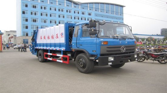 程力 東風153（國四）壓縮式垃圾車 