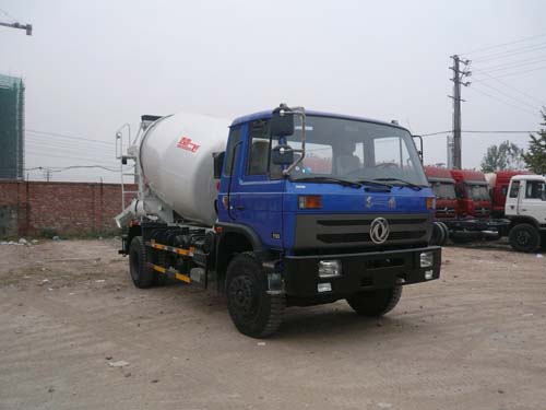 楚飞东风4X2（2.34立方/5吨）混凝土搅拌运输车高清图 - 外观